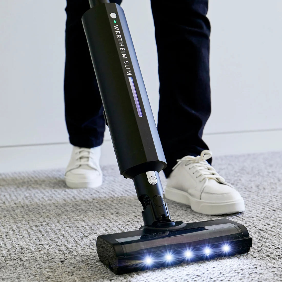 Wertheim Slim Cordless Lightweight Stick vacuum cleaner With Auto Empty Station