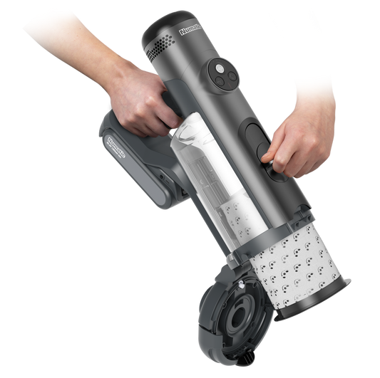 Numatic Quick Cordless Commercial Vacuum Cleaner,2 Batteries and No Filters To Clean