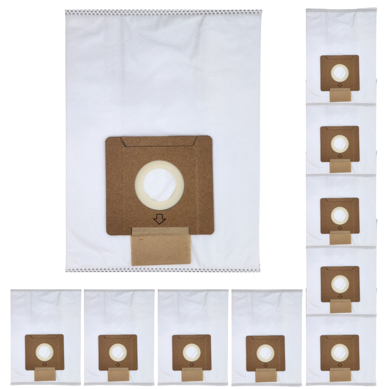10 Quality Synthetic Vacuum Cleaners Bags Suit Hoover Smart Mode Action Pets Allergy Performer Challenger All Rounder Zeus Tranquility Conquest Hygiene VC358 Sauber Allergy Smart Sauber Pro Pets