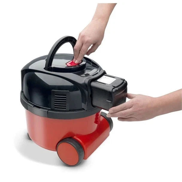 Cordless Numatic Henry NBV190NX vacuum cleaner + NX300 Li-Ion Battery