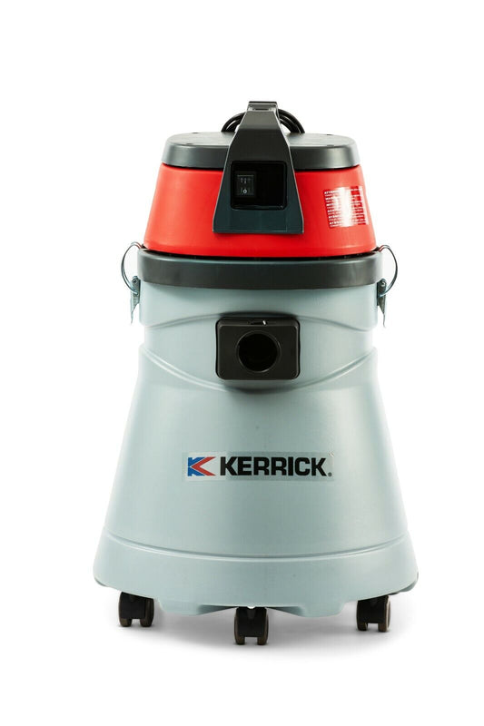 Kerrick KVAC27PE 50L Wet and Dry Industrial Vacuum Cleaner Made in Italy