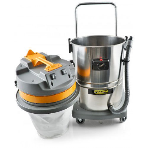 Pullman CB60-SS 60L Two Motor Stainless Steel Wet and Dry Commercial Vacuum Cleaner
