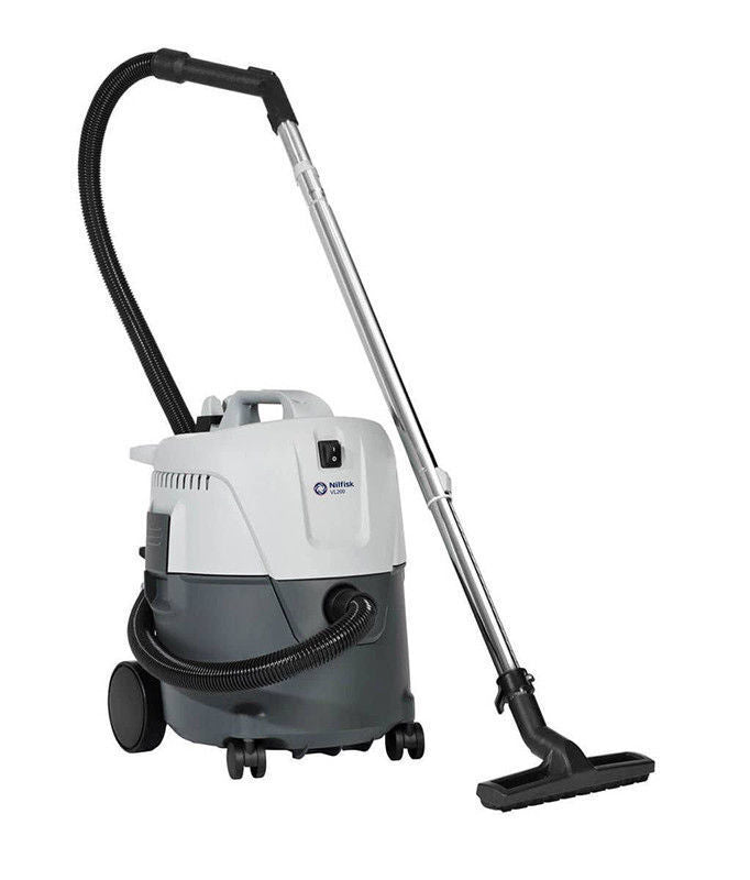 Nilfisk VL200 Wet & Dry Commercial Vacuum Cleaner semi-automatic filter cleaning