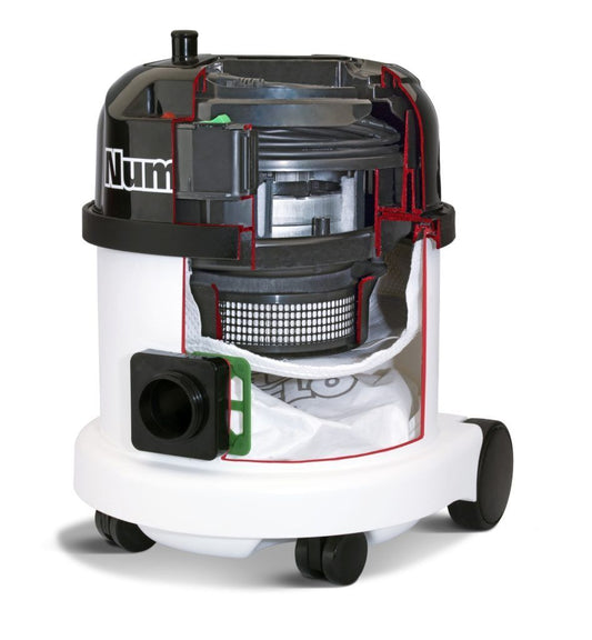 Numatic PPH320 Commercial Vacuum Cleaner Made in England with HEPA H13 Filter