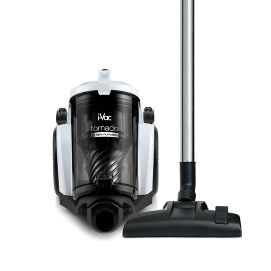 i-Vac Tornado Bagless Vacuum Cleaner 1800w with HEPA Filtration