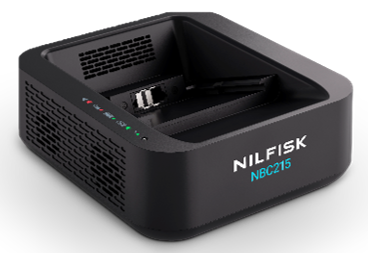 Nilfisk VP500 cordless battery powered commercial vacuum cleaner 90 minutes runtime