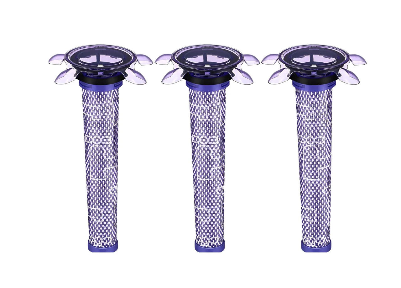 3 Washable Star Shape Filters For Dyson V7 & V8 Models