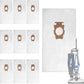 F Style Synthetic Vacuum Cleaner Bags (10 Pack) For Kirby Avalir, Sentria & G Series
