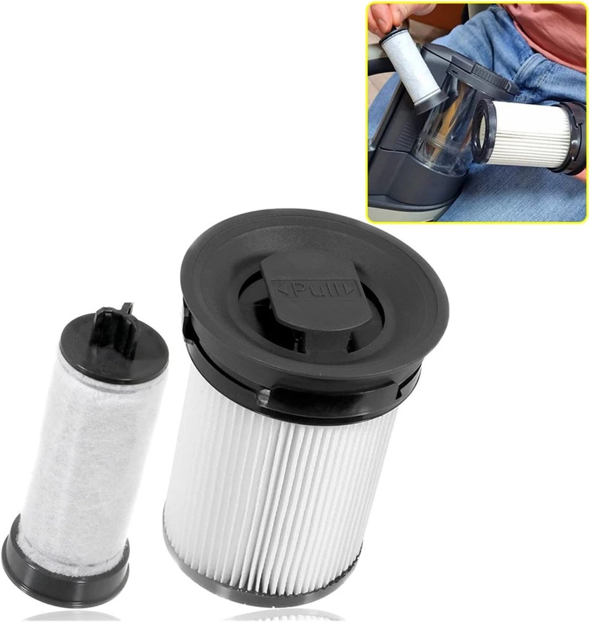 Filter Kit for Miele TriFlex HX1 (HX FSF) Vacuum Cleaner Fine Dust & Pre Filter