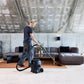 Nilfisk VP500 cordless battery powered commercial vacuum cleaner 90 minutes runtime