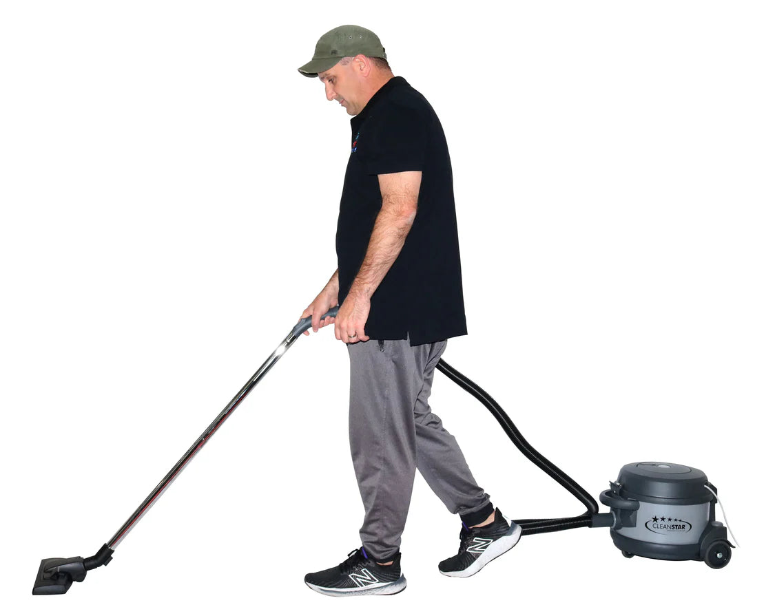 Cleanstar Butler Pro 1400W commercial vacuum cleaner  with cord rewind. Made in EU