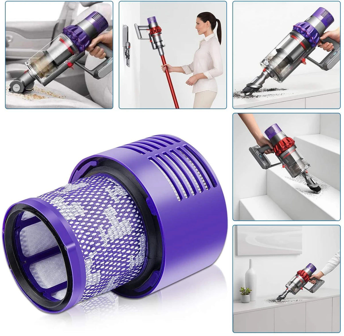 Washable HEPA Filter for Dyson V10 SV12 SV27