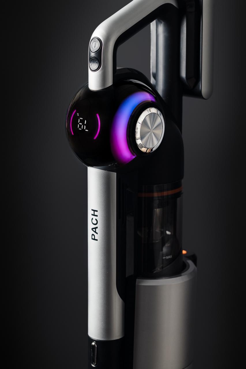 PACH ORB Stickvac Vacuum Cleaner With Self-Emptying Station (60-Day Capacity)