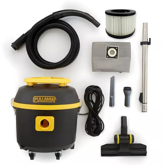 Pullman PC4 HEPA Low Noise Commercial Vacuum Cleaner for Hospitals, Clubs with reusable cloth bags