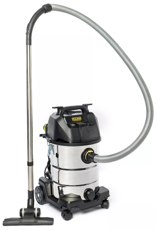 PULLMAN 30L Wet & Dry Commercial Vacuum Cleaner with Blower and Powertools attachment