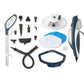 Wertheim Dual Steam Plus Steam Mop easily converts to a handheld steam cleaner