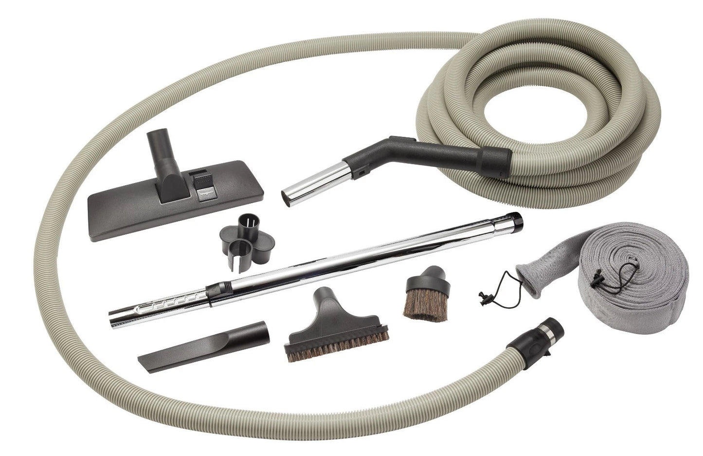 9 meter ducted vacuum cleaner hose kit with protective sock fitted suits all ducted systems