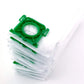 10 Pack Synthetic Vacuum Bags for Sebo K Series Kleenmaid VC350