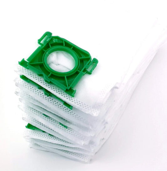 10 Pack Synthetic Vacuum Bags for Sebo K Series Kleenmaid VC350