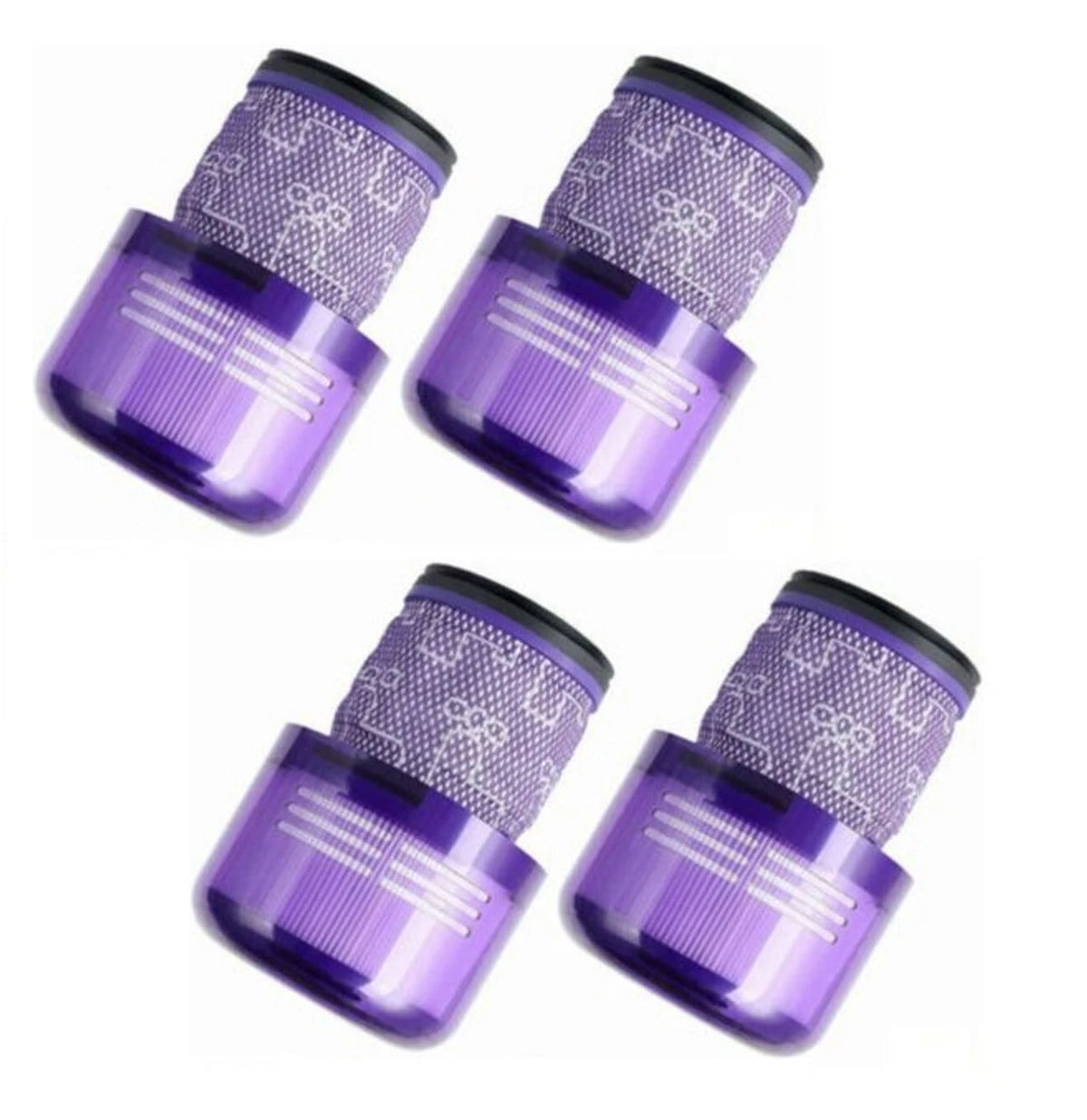 HEPA Filter 4 pack For Dyson V11 (SV14, SV15) Stick Vacuum Cleaners