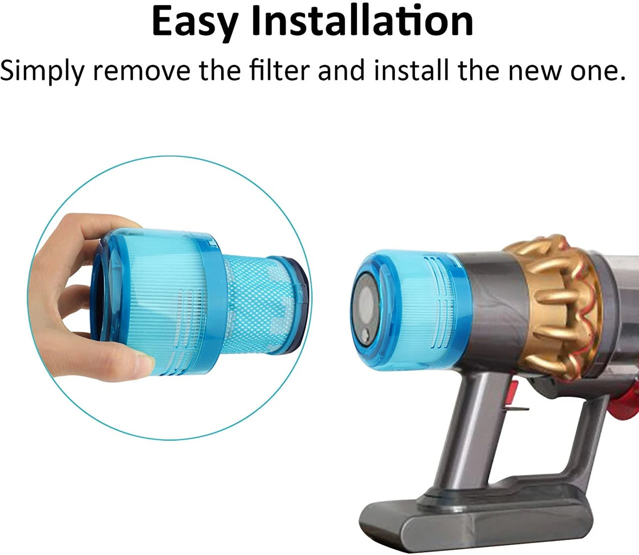 HEPA Filter For DYSON V15 Detect Stick Vacuum Cleaners