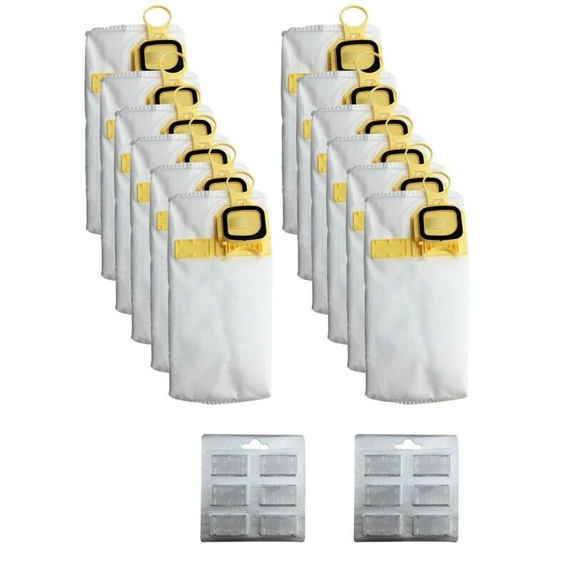 12 Synthetic vacuum cleaner bags suit Vorwerk Kobold VK140 and VK150