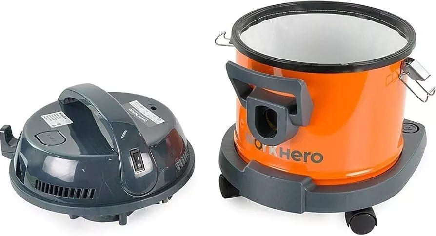 Work Hero CD2 Compact Commercial Vacuum Cleaner 1200w ideal for Shop Restaurant