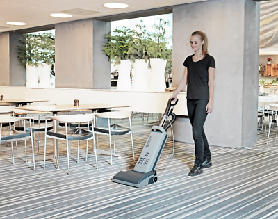 Nilfisk VU500 15 Inch 380mm Upright Commercial Vacuum Cleaner + HEPA H13 Filter