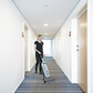 Nilfisk VU500 15 Inch 380mm Upright Commercial Vacuum Cleaner + HEPA H13 Filter
