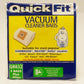 10 Synthetic Vacuum Cleaner Bags same as  QB832 Suit Nilfisk Volta Vax Wertheim