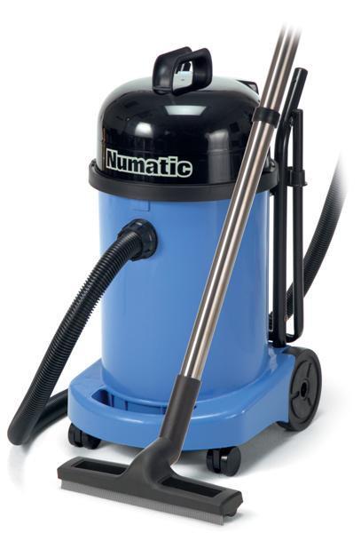Numatic WV470 Commercial 27L Wet and Dry Vacuum Cleaner with Folding Handle