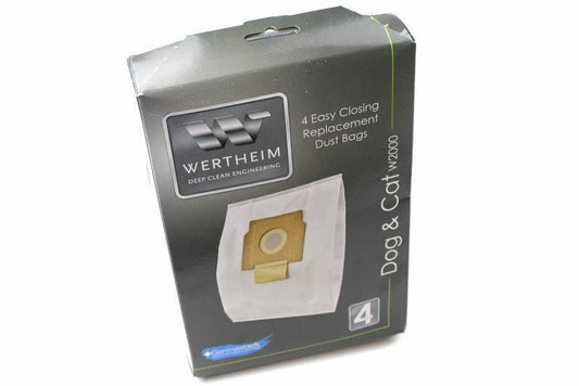 Genuine Wertheim W2000 Dog and Cat Vacuum Cleaner Bags 32440298