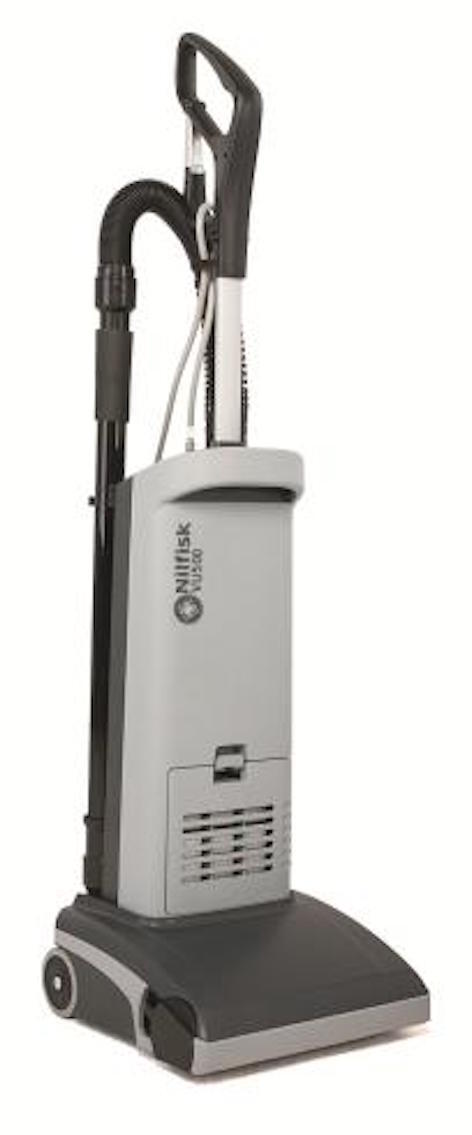 Nilfisk VU500 12 Inch 300mm Upright Commercial Vacuum Cleaner + HEPA H13 Filter