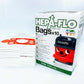 10 Genuine Numatic NVM-1CH HepaFlo Vacuum Cleaner Bags for Henry Junior Hetty James and more