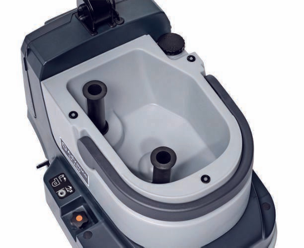 Nilfisk SC250 Battery Scrubber Dryer Sweeper Compact Walk Behind