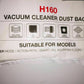 10 Genuine Hoover Mode Action Pets Smart All Rounder Turbo Pets Vacuum Cleaner Bags