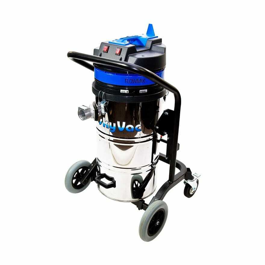 Kerrick SKYVAC Panda 440 Roof and Gutter 3 Motor Vacuum Cleaner with wireless camera & poles 9 m reach