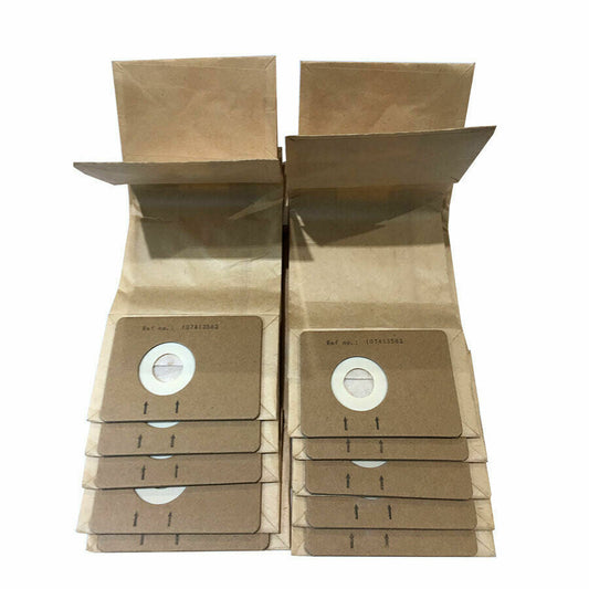 10 Genuine Nilfisk VU500 Upright Vacuum Cleaner Bags 107413586